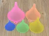 5 Size Pack Mini Plastic trechter voor wijnolie Sojasaus Liquid verpakking Kleine PP Funnels 122055