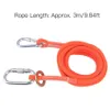 Klättringslinor Small Buckle Aerial Work Safety Belt Rep Outdoor Construction Insurance Lanyard Climbing Aerial Work Fall Protection Lanyard 231102