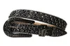 Ceinture en strass occidentale Vintage, boucle amovible, Cowboy, Cowgirl, cuir scintillant, clouté en cristal, pour femmes et hommes, 5427191