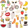 25 Pieces Cute Enamel Lapel Pin Set Cartoon Brooch Pin Badges Brooch Pins for Clothing Bags Jackets Accessories Supplies DIY Crafts