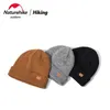 Cycling Caps Masks Outdoor Folding Knitted Wool Hat Winter Warm Cap Thicken Sports Hats For Skiing Camping Hiking NH21FS553 231102