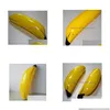 Other Home Garden Other Home Garden 100Pcs Creative Inflatable Big Banana 68Cm Blow Up Pool Water Toy Kids Children Fruit Toys Party Dh84T