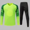 Altri articoli sportivi Uomo Set da portiere Uniformi Maglie da calcio Camicie Pantaloni da allenamento per calcio Pantaloncini Abbigliamento Completo Spugna Petto Protezione per anca e gomito 231102