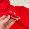 23SS Yeni En İyi Tasarımcı Lüks Pop Moda Plus Boyutlu Yüksek Sokak Pamuklu Günlük Uzun Kollu Hoodie Sweatshirt Mektup Baskı ile Erkekler ve Kadınlar İçin