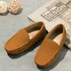 Sneakers Frühlings Sommer Kinder Boy Girl Kleid atmungsaktive braun lässige Kinder Jungen Mädchen Mädchen flache Lederschuhe Moccasins 230331