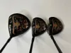 Club Heads 4 Star HM S08 Golf Clubs S-08 Wood Set S08 Golf Woods Driver Fairway Woods R/S/SR Flex Graphite Shaft With Head Cover 231101