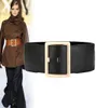 Plus Size Corset Belt Ladies Dress Belts For Women Elastic Cummerbunds Wide Designer Cinturon Mujer Stretch Vintage Big Cintos 2205519730