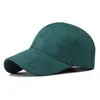 Berretti a sfera 2023 Verde Giallo di Lusso In Pelle Scamosciata Baseball Per Gli Uomini di Inverno Selvaggio Pianura Donne Cap Curvo Grondaia Caldo Viso Cappello Gorras Hombre