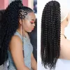 Kinky Curly Dripstring Ponytail dla czarnych kobiet Naturalny spleciony kucyk fryzur