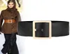 Plus Size Corset Belt Ladies Dress Belts For Women Elastic Cummerbunds Wide Designer Cinturon Mujer Stretch Vintage Big Cintos 2209854726