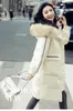 Casacos de trincheira femininos jaqueta de algodão 2023 inverno versão coreana solto casual emagrecimento grosso quente meados de comprimento para baixo feminino