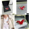 V Gold Plated Mijin Dachshund Animal Breast Needle Lucky Children Series CNC High Edition FL och Round Drop Delivery DHCJI