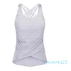 Fitness Woman High Impact Sport Tanks Cross Straps Wire Justerbar Buckle Spandex Yoga Topps Gym Workout Bra