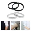 Bangle 2pieces Elastic Metal Shirt Sleeve Holder Armband Upper Arm Cuff Bar Jewelry