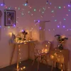 Strings LED Garland Curtain Light Christmas Festoon String Lights Outdoor Ano 2023 Ornamentos para Holiday Home Decoration Fairy Lampled