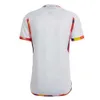 QQQ8 2022 Belge Soccer Jersey E.Hazard T.Hazard R.Lukaku Tielemans 22 23 De Bruyne Witsel Batshuayi Mertens Football Shirt Men Kids Kits Kits