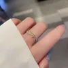 Кластерные кольца квадратный сахарный кольцо цитрин с бриллиантовым кольцом для женщин 2023 Простой свадебный подарок на день рождения оптом