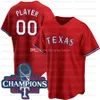 Texas Champions World Series Joey Gallo Jersey Shin-Soo Choo Corey Seager Jacob deGrom Adolis Garcia Nathan Eovaldi Marcus Semien Perez Ryan Ivan Rodriguez Jerseys