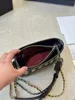 Designer väskor lyxig axelväska dubbelkedja handväska plånbok crossbody väska metallkedja vävd mönster hink väska kvinnors modeväska