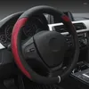 Couvre-volant Couverture de voiture universelle Direction automatique antidérapante - Anti-dérapant respirant en cuir microfibre style de voiture