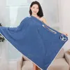 Serviette absorbante en molleton de corail pour jeunes, jupe de bain, sangle de peignoir, Internet rouge, même sortie d'usine