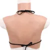 乳房形状現実的な血のデザインシリコン胸胸肉の偽の胸部胸部胸部胸部胸部クロスドレスクロスドレス231101