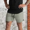 Shorts pour hommes entraînement à séchage rapide hommes sport vêtements de sport Fitness entraînement course grille Compression athlétisme