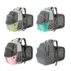 Dog Car Seat Covers Pet Cat Backpack Portable Oxford Fabric Carrier Bag Breathable Mesh Travel Collapsible SuppliesDog