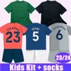 23 24 Patterson Keane Kids Kit Soccer Jerseys McNeil Tarkowski Young Onana Doucour Calvert-Lewin Harrison Home Away 3rd GK Football Shirts