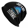 Береты Всесезонные шапки Шапки для мальчиков, которые любят RMS Титаник Аксессуары Капот Шапки Вязание Хип-хоп Унисекс Юмор Теплая шапка