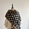 Schals Mode Sanfte Koreanische Kaschmir Frauen Schal Liebe Muster Design Verdicken Warme Große Schal Vielseitig Lange Pashmina Halstuch 2023 231101