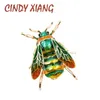 CINDY XIANG Unisex Colorful Insect Brooches Cute Bee Brooch Pin Gold Color Enamel Jewelry Fashion Dress Accessories High Qulity2532
