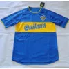 Qqq8 97 98 Boca Juniors Retro 1981 Maglie da calcio Maradona Roman Gago 99 Maglia da calcio Classic 2001 2002 2005 Camiseta Futbol Vintage 81