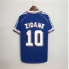 QQQ8 1998 Jerseys de football 1982 84 86 88 90 96 98 00 02 04 06 Zidane Henry Maillot de Foot Pogba Football Shirt Rezeguet Desailly French Club