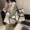 Torby na ramię torebki zaznacz torbę kina sultera damska moda na płótnie torba na płótnie i torebki podróżne o dużej pojemności
