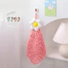 Accessorio per bagno Set di asciugamani a mano di Chenille Super assorbenti Floro Baglie appesa a asciutti rapidi per la pulizia morbida