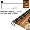 Christmas Decorations Merry Christmas LED Garden Flag Outside Christmas Flag Holiday Winter Outdoor Christmas Decorations Adult Kid drop 231102