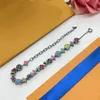 Łańcuchy liter Emali Bracelets styl mody