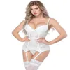 Jian Peng venda transfronteiriça de lingerie europeia e americana ternos perspectiva sexy colete branco roupa interior feminina 192f