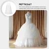 Shapers pour femmes Une ligne Jupe Jupon de mariage Jupon long Aldult Polyester Taffetas Accessoires