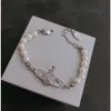 Designer-Charm-Armbänder mit Buchstaben, Vivian-Choker, Luxus-Damen-Modeschmuck, Metall-Perlenarmband, Cjeweler Westwood ghgf156489