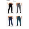 LL Hommes Jogger Pantalons Longs Sport Yoga Tenue Séchage Rapide Cordon Poches De Sport Pantalons De Survêtement Pantalons Décontracté Taille Élastique Fitness L21333 2023 Courant de marée