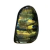 Dekoracyjne figurki żółty niebieski lekki labradoryt kamień naturalny kamień szlachetny i kryształowy oryginalny szlifowanie Chakra Reiki Home