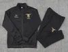 2023 2024 LAZIO SOCCER JACKE TRACHSUITS SURVETEMENT SVART LÅNG DUMPER Fotboll Jackor Sports Training Suit 23 24 Män långärmad sportkläderuppsättningar