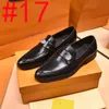 L1/22MODEL Nuevo diseñador de moda Zapatos de cuero genuino Hebilla Correa Zapatos de negocios Casual Lujo Zapatos de alta calidad para hombres Zapatos De Hombre