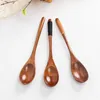 Set di stoviglie Regalo giapponese in legno naturale fatto a mano da cucina Posate Forchetta Bacchette Cucchiaio Set Utensili da tavola