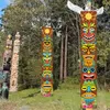 Weitere Event- und Partyzubehörteile für hawaiianische Luau-Partydekorationen, Tiki-Totem, Türbanner, Schild, Aloha, Hawaii, Luau, tropische Moana-Geburtstagspartydekorationen, 231102