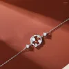 Подвесные ожерелья Mo Dao Zu Shi Пара ожерелье -ожерелье Демонического выращивания Wei ying Moonstone Bracelet Jewelry Dewelry's Valentine's