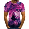 Camisetas masculinas 2023 verão impressão 3D vendendo gráficos colorido mosaico geométrico camiseta