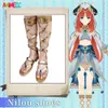 Genshin Impact Nilou Cosplay Shoes High Heels Gorgeous Outfit Costume Halloween Begagnade tillbehör accepterar anpassning cosplay